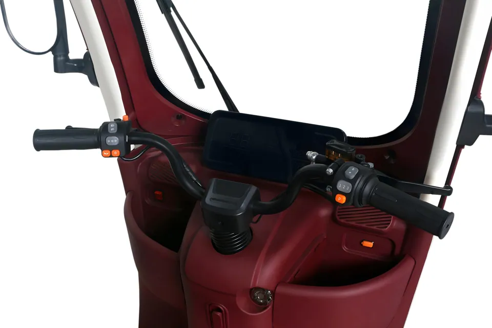 Geco AX3 RD210 3-Rad scooter Elektromobil mit Dach 72V 1800W pilt 9