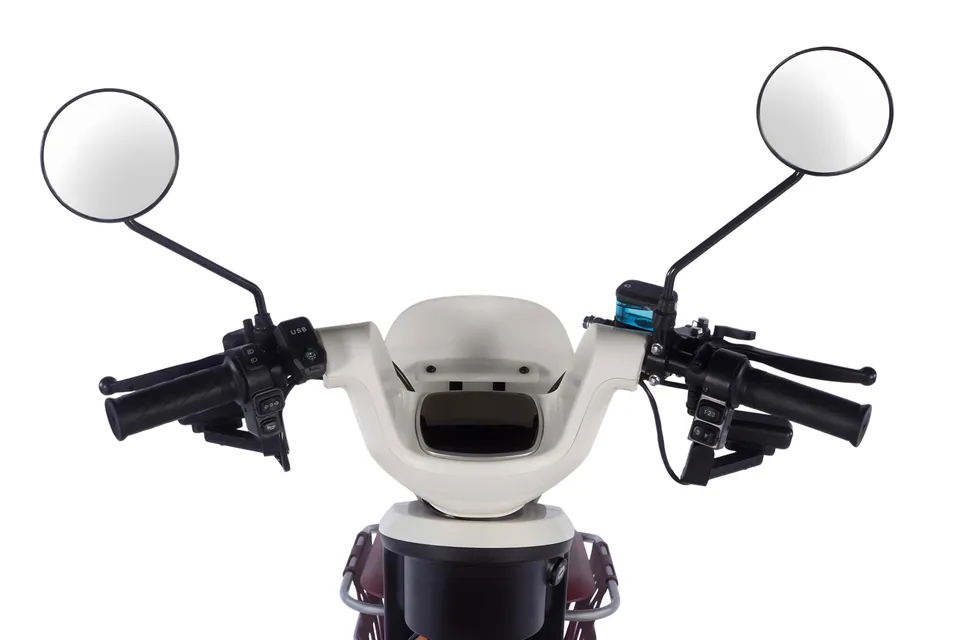 Geco CX2 Dreirad Scooter R120 Elektro Roller Mobil 1200W 60V pilt 10