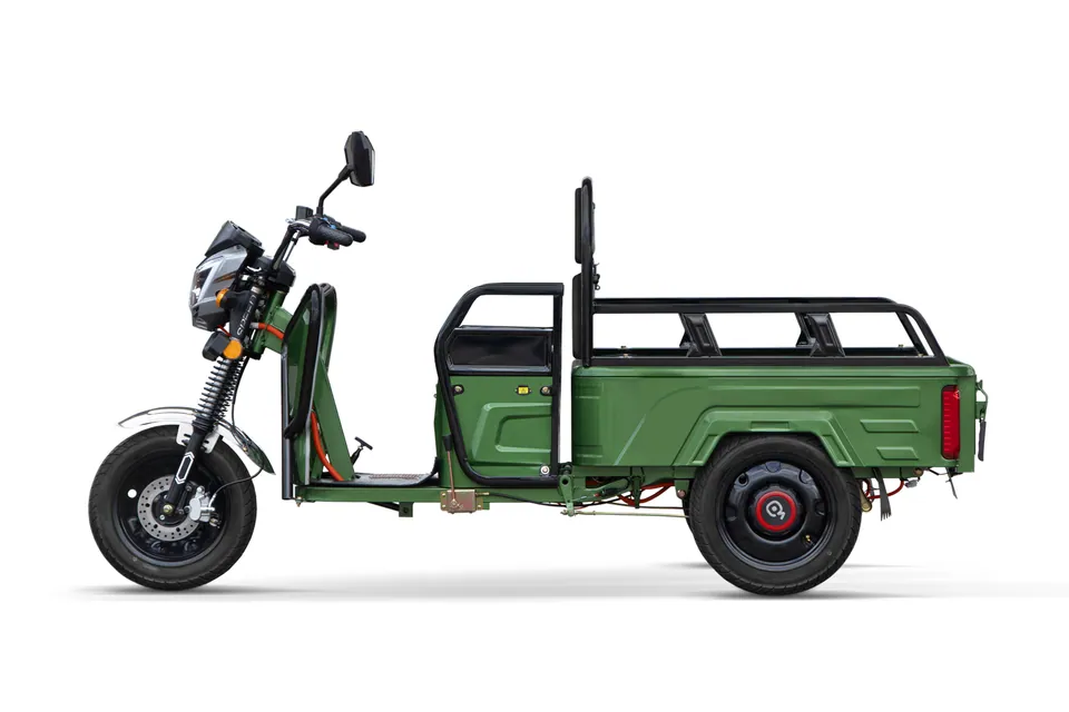 Geco Moto Truck P10 Dreirad Motorrad Cargo TUK TUK Kipper 72V pilt 4
