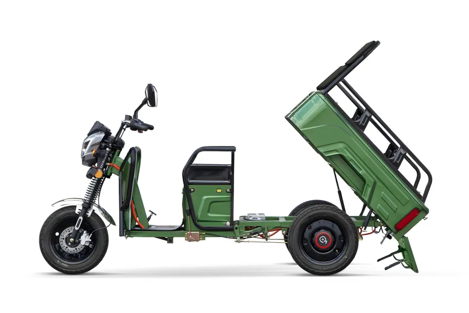 Geco Moto Truck P10 Dreirad Motorrad Cargo TUK TUK Kipper 72V pilt 8