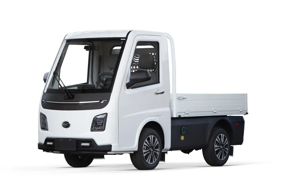 EEC Elektroauto Geco Prime Cargo gXP Pickup 14,8 kW PMSM Motor inkl. 89,6V 230Ah LiFePO4 Batterie pilt 2
