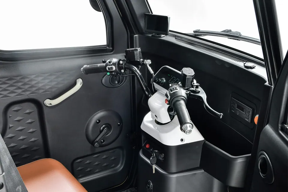 EEC Elektroauto Geco Flexi Food Truck gXC inkl. LiFePO4 Koffer-Box detail 18