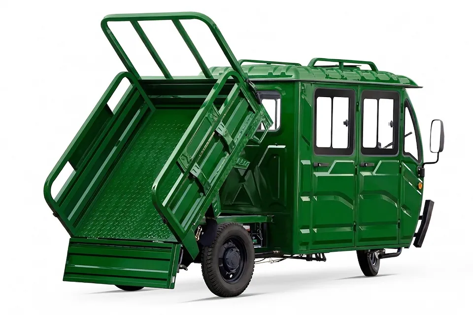 Geco Lite Truck Duo P160 Doppelkabine 72V 3KW CARGO Kabinenroller pilt 12