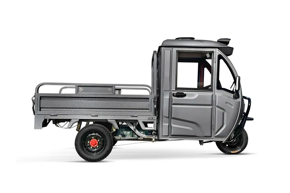 Geco Lite Truck P100 gXP Dreirad Kabinenroller Cargo TUK TUK Kipper 72V pilt 5