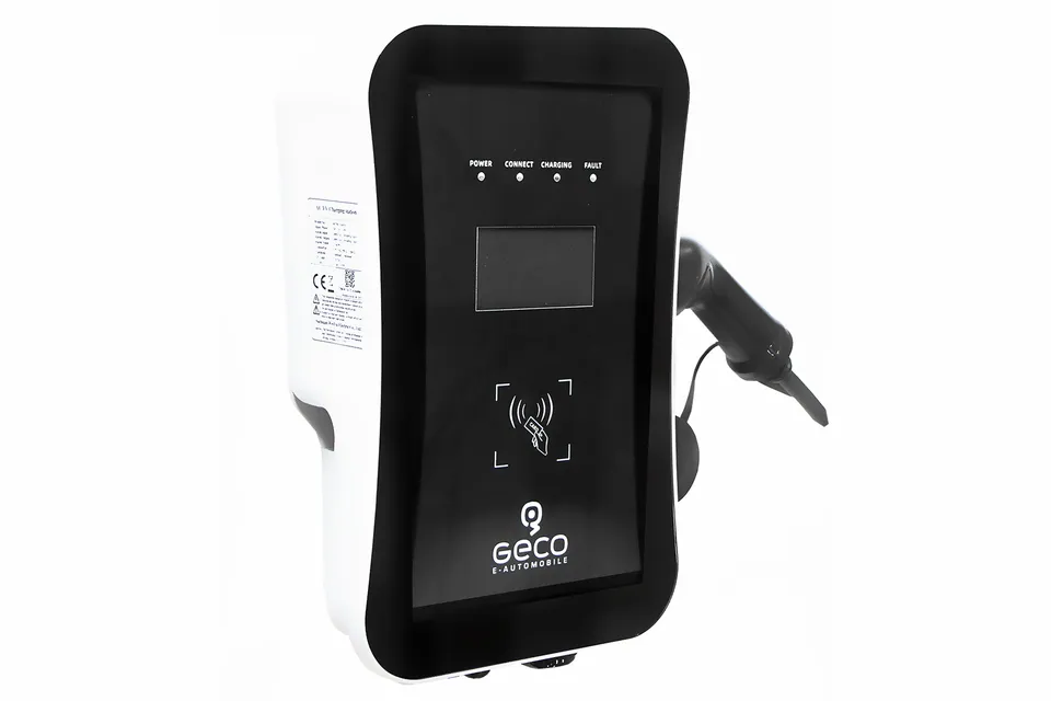 Geco Wallbox 8S20-BC 11kW Plug & Play Ladestation für Elektroautos Typ2 Ladekabel 5 Meter pilt 2
