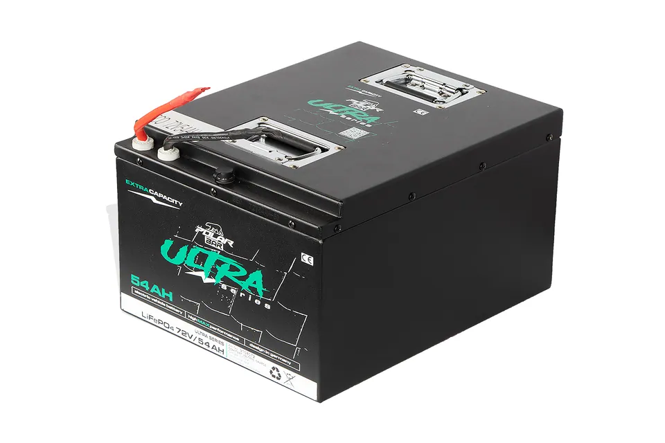72V | 54Ah Polar Bär Ultra LifePO4 Lithium Batterie mit BMS App | Akku für Elektro mobile Fahrzeuge pilt 2