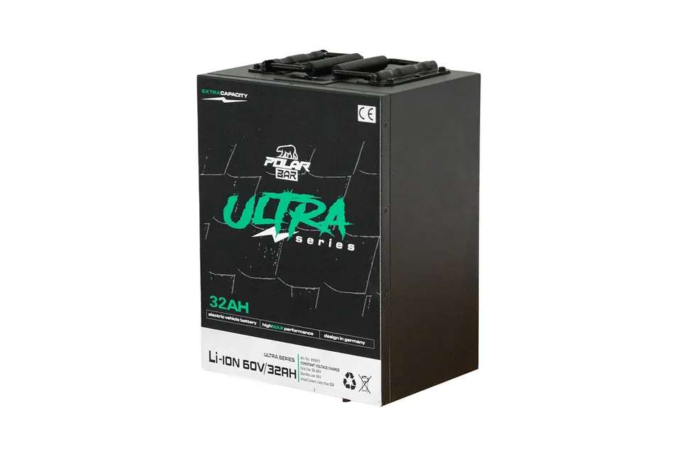 Polar Bär Lithium Steckakku Ultra Serie 60V 32Ah mit BMS App pilt 6