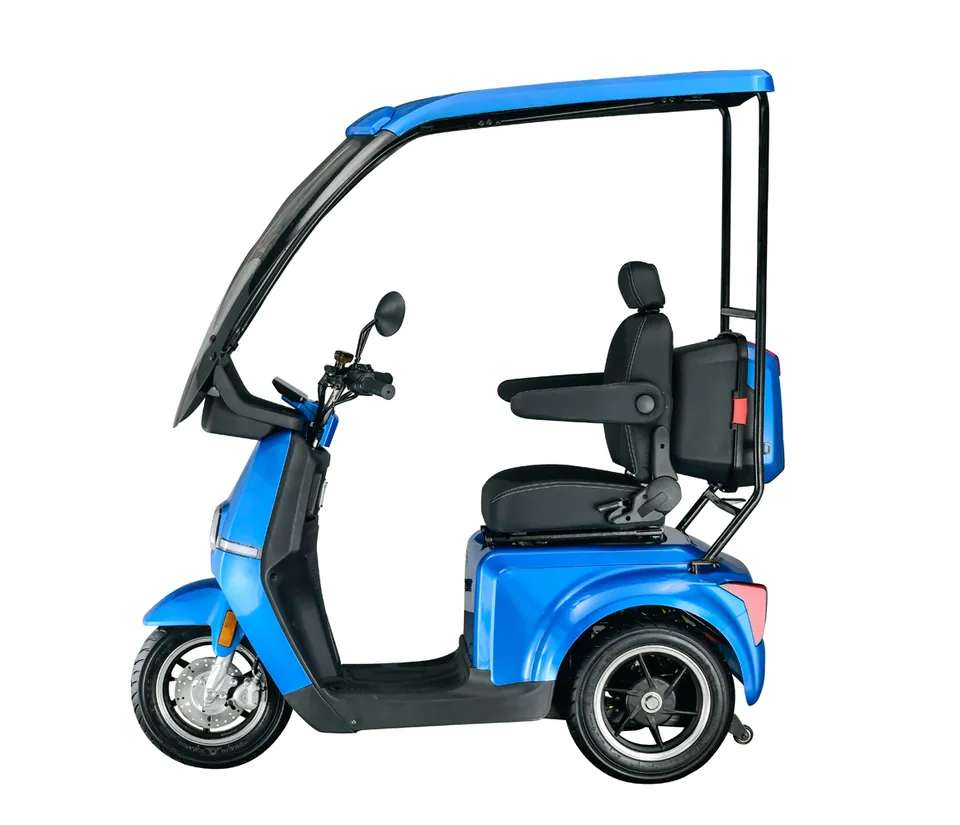 Geco Senio U1 Elektro Seniorenmobil mit Magnetbremse + Überdachung 6-25km/h pilt 5